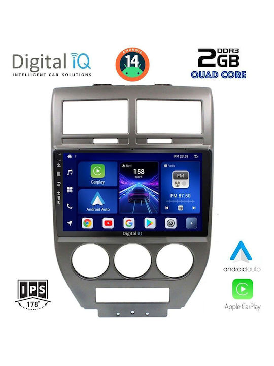 Digital IQ Автомобилна Аудио Система (Блутут/USB/WiFi/GPS/Apple-Carplay/Android-Auto) с Тъчскрийн 10"
