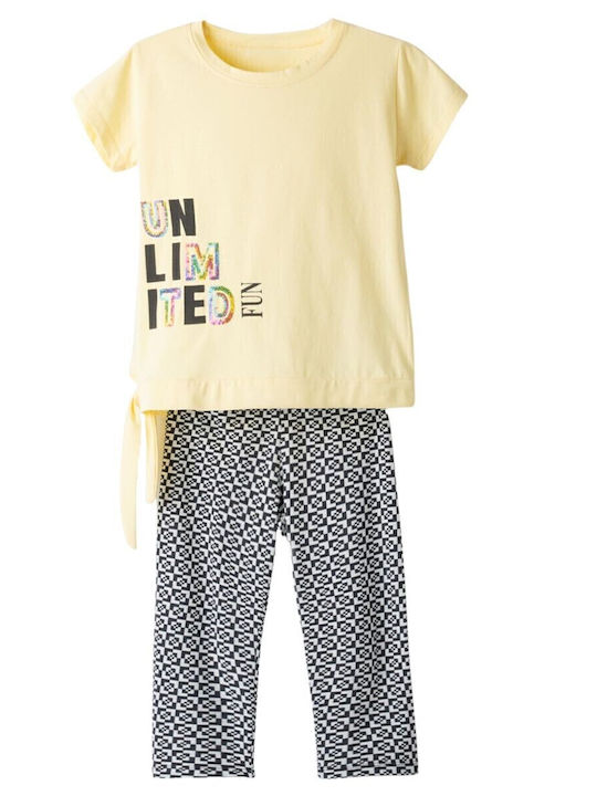 Evita Kids Set with Yellow Leggings 2 Pieces
