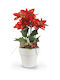 Avra Toys Christmas Decorative Plastic Alexandrian Pot White