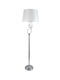 ARlight FLC 9905 CR Φωτιστικό Δαπέδου με Ντουί για Λαμπτήρα E27 Ασημί