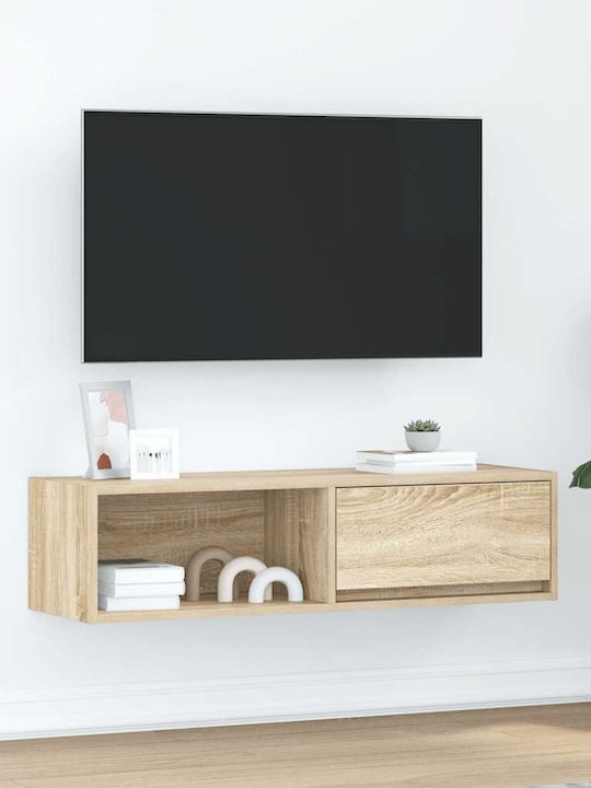 vidaXL TV Stand Sonoma Brown 100x31x25.5cm