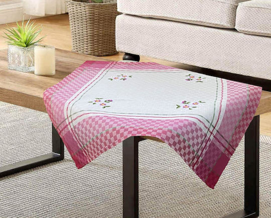 Linea Home 5580 Mit Rosa Stickerei 140x220cm