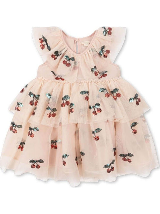 Παιδικό Φόρεμα Αμάνικο Τούλινο Fairy Cherry