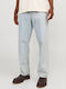 Herren Jeanshose mit Lose Baggy Anwendung Blau-Denim