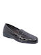 Leder Damen Mokassins in Braun Farbe