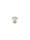 Deco Ceramica Πόμολο Επίπλου από Ζάμακ Νίκελ Ματ Φ25mm ICK-54963