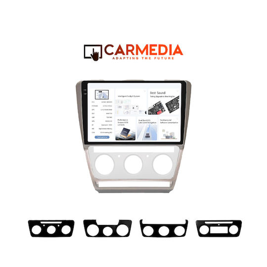 Carmedia Автомобилна Аудио Система (Блутут/USB/AUX/WiFi/GPS/Apple-Carplay/Android-Auto) с Тъчскрийн 10.36"