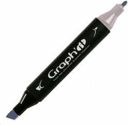 Graph' it COOL Μαρκαδόρος Αλκοόλης Grey 7 0.8mm