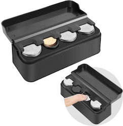 Rchang Plastic Portable Coin Holder 4 Slots