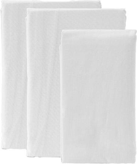 Easy Home Sheet Sets Single 160x260cm. White 3pcs