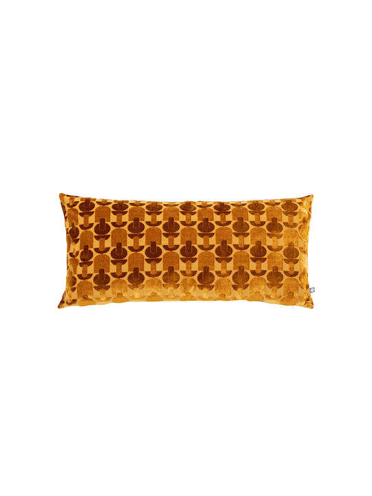Atmosphera Luna Velvet Multicolour Sofa Cushion 35x75cm