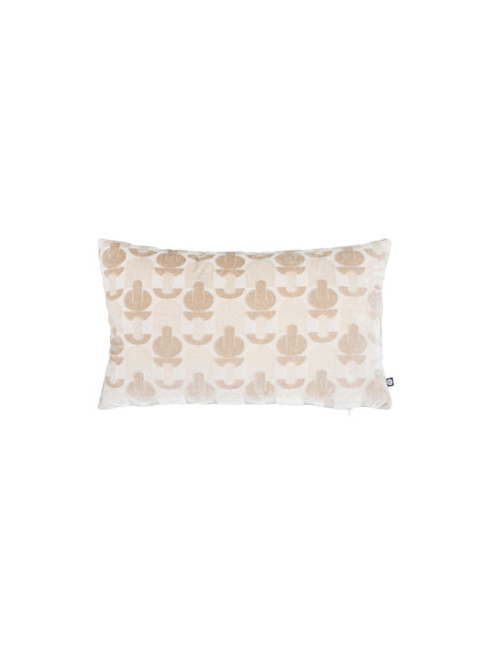 Atmosphera Luna Velvet Multicolour Sofa Cushion 30x50cm