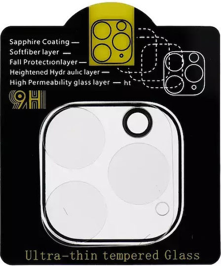 Techwave Full Cover Προστασία Κάμερας Tempered Glass Διάφανο για το iPhone 15 Pro Max