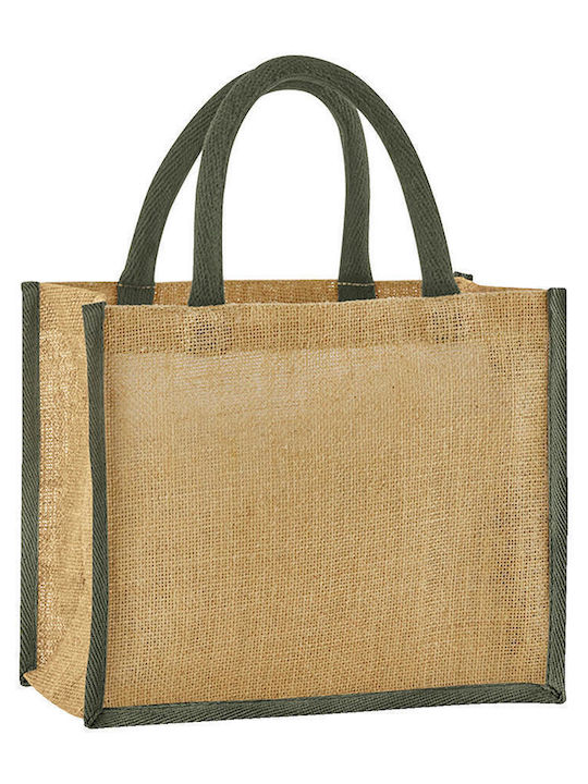 Midi Tote Jute Westford Mill W473 Natural Olive...