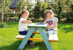 Pinolino Bench made of Wood Light Blue