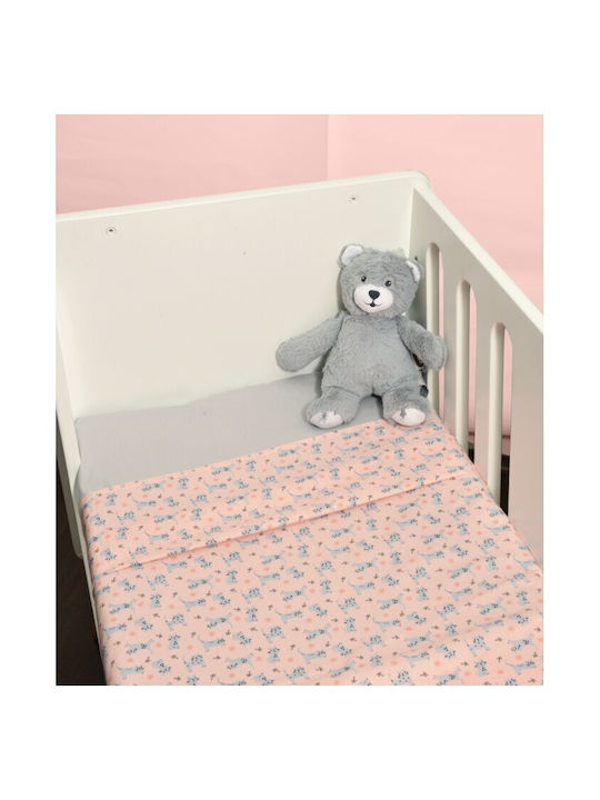 Baby Oliver Set Lenjerie de Patut Bebe 110x160 cm