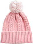 Verde Pom Pom Beanie Γυναικείος Σκούφος Πλεκτός...