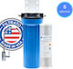 Filtrato WHF14-USA Συσκευή Φίλτρου Νερού Διπλή Κάτω Πάγκου Διατομής 1/4'' με Βρυσάκι & Ανταλλακτικό Φίλτρο CTOP 2510-05