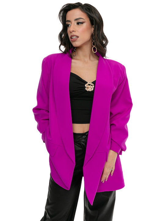 RichgirlBoudoir Damen Blazer Lila