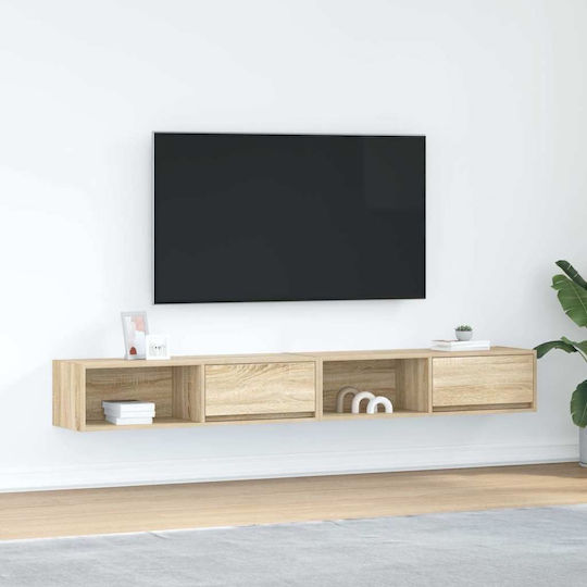 TV Stand Brown 100x31x25.5cm