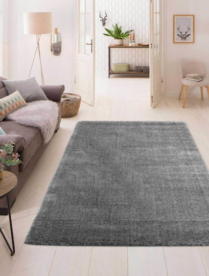 Madi Fuzzio Σετ Χαλιά Κρεβατοκάμαρας Grey 3τμχ