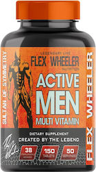 Flex Wheeler Flex Wheeler Active Men Мултивитамини 150 Таблетки