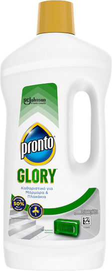 Pronto Glory Υγρό Ειδικό Καθαριστικό για Μάρμαρα & Πλακάκια 1lt