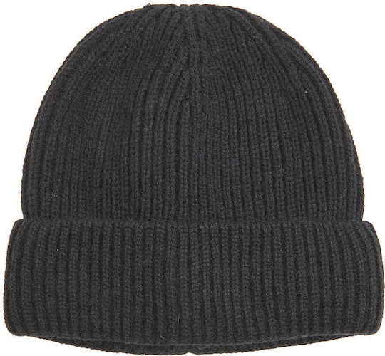 Beanie Feminin Căciulă Tricotat în culoarea Negru