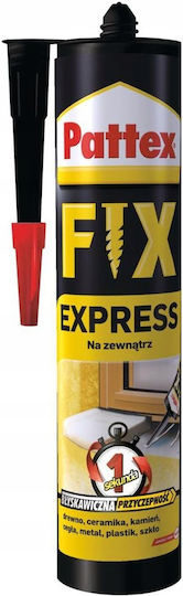 Henkel Pattex Fix Express Mounting Adhesive Silicon Sigilant pentru lemn 375gr 1buc