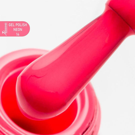 Alezori Neon Halb-permanenter Nagellack 14 15ml 1Stück