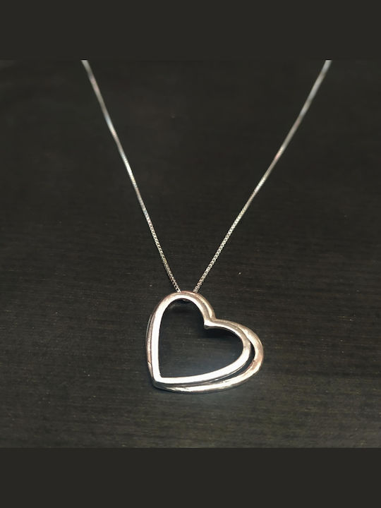 Amalfi Accessories Necklace with design Heart from Silver