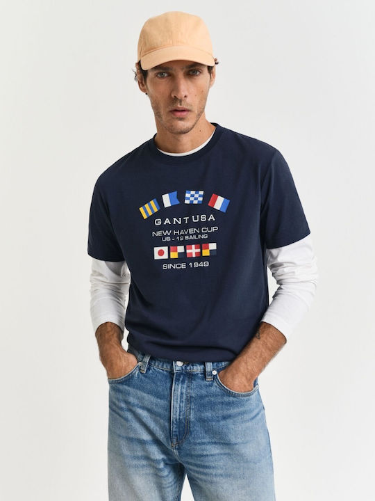 Gant T-shirt Blue