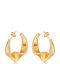 Women's Earrings Stainless Steel Gold Plated Silverline 0130552701