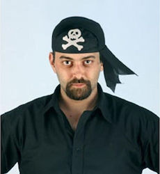 Adult Pirate Hat Black