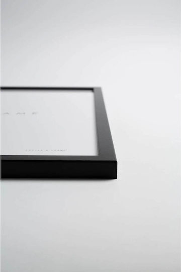 Poster & Frame Photo Frame with Black Wooden Frame 13x18