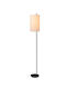 Lucide Lightning Magic Φωτιστικό Δαπέδου με Ντουί για Λαμπτήρα E27 Μαύρο