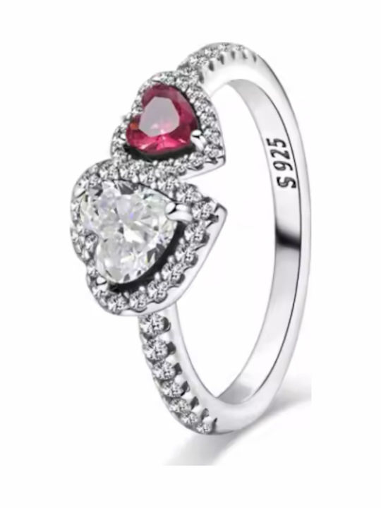 Amalfi Accessories Damen Ring aus Silber