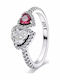 Amalfi Accessories Damen Ring aus Silber