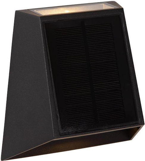 Lucide Lightning Luton Επιτοίχιο Ηλιακό Φωτιστικό με Αισθητήρα Κίνησης IP54