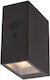 Lucide Lightning Bolton Wall Mounted Solar Light with Motion Sensor IP54