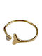 Tatu Moyo Ring made of Steel Gold Plated