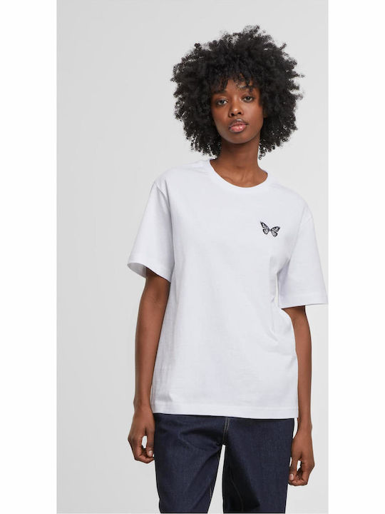 Damen Bluse Baumwolle Weiß