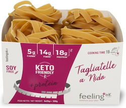 Ζυμαρικά Ταλιατέλες Πρωτεΐνη Low Carb Feelingok 200g