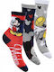 Disney Kids' Socks Mickey Mouse Colorful 3 Pairs
