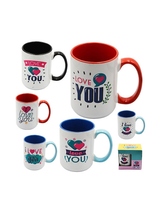 Valentine's White Mug 6pcs