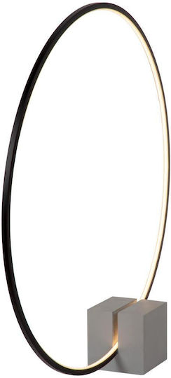 Lucide Lightning Cirkelis Dekorative Lampe Schwarz