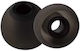 Silicone Earbud Covers Black L Set of 2