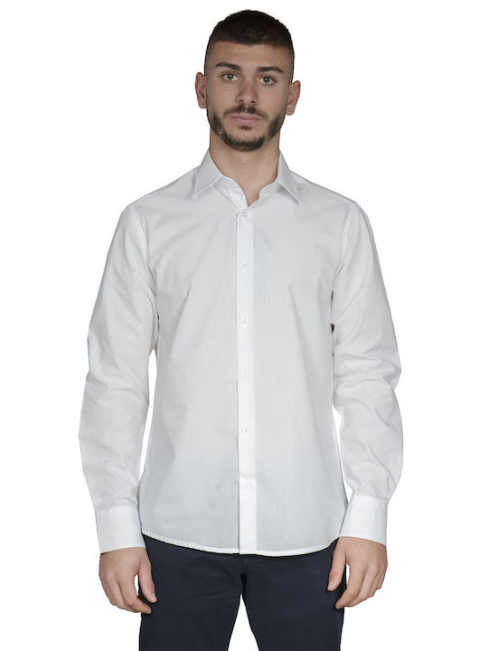 Franco Nero Long-sleeved Shirt White