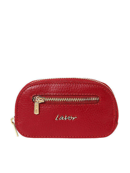 Lavor Key Holder Leather Red