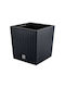 Prosperplast Ghiveci Plastic Antracit 32x32x32.5cm.